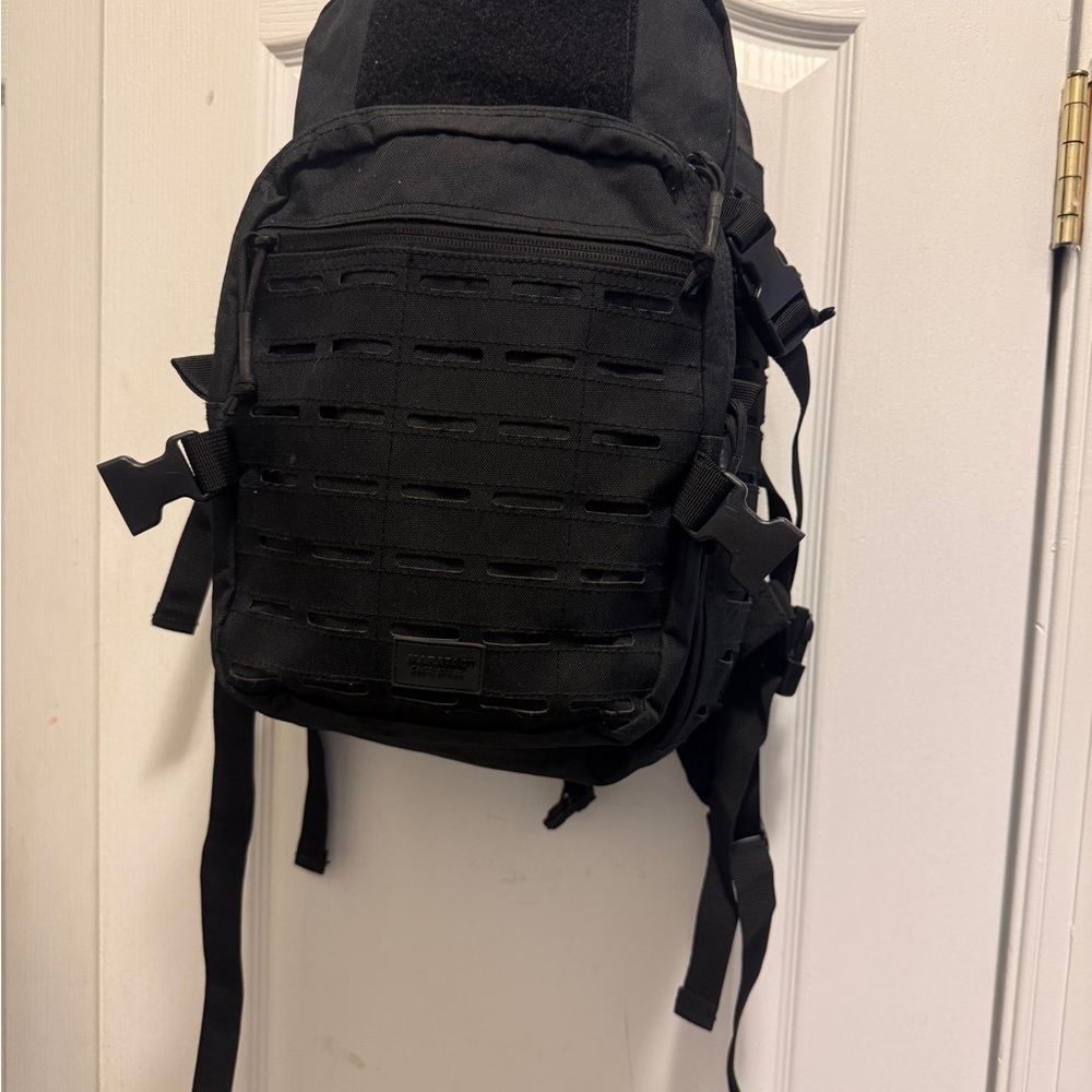 Tactical Black Backpack